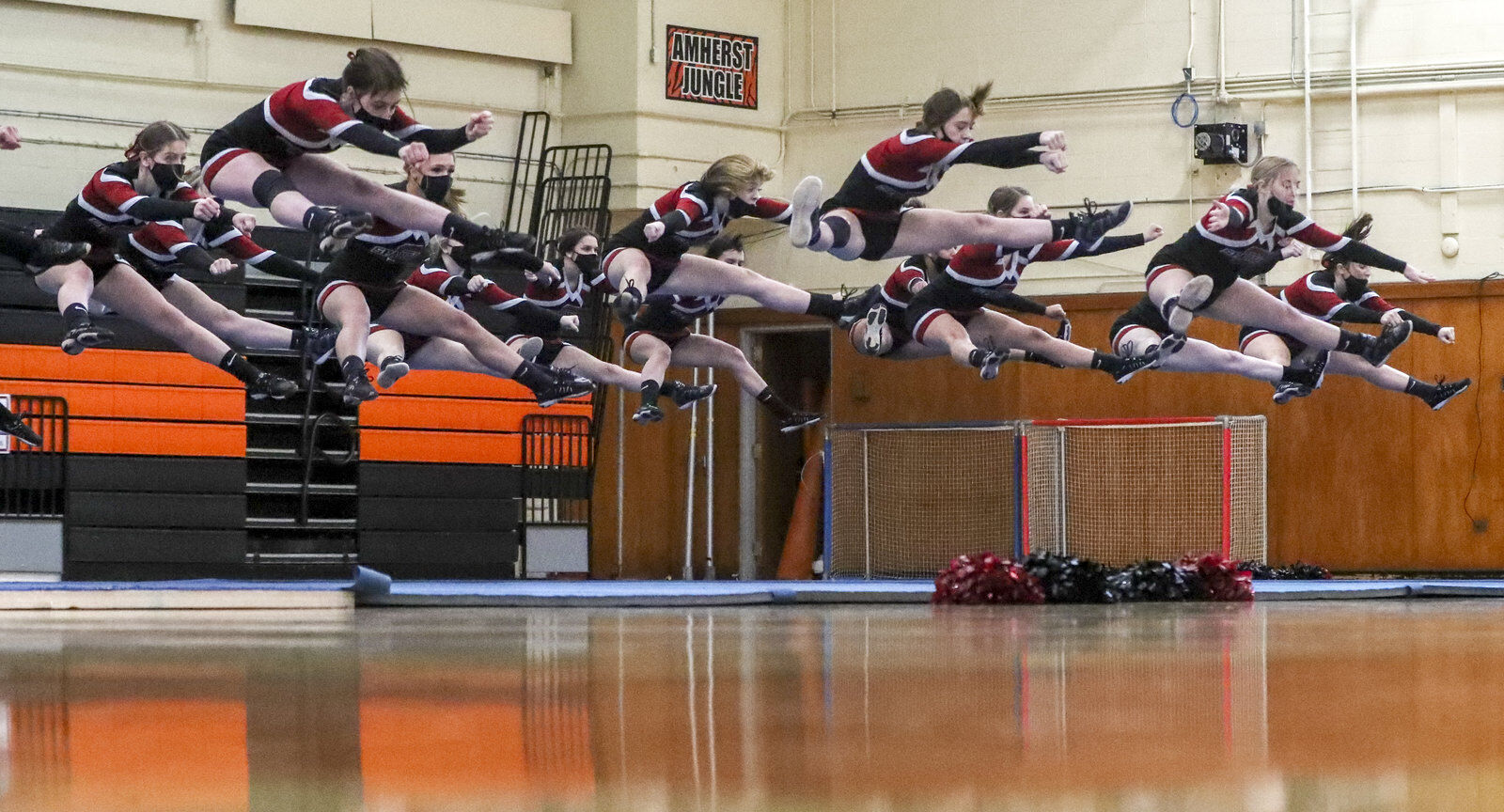 Section VI cheerleading championships, Division B